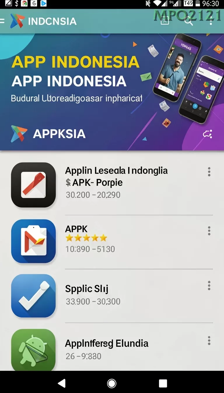 Cuplikan layar KETUA — halaman utama
