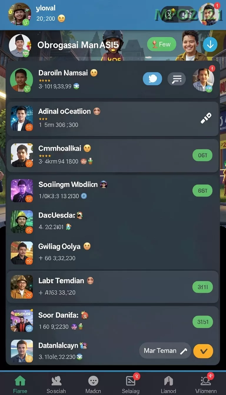 Cuplikan layar IDA777 — halaman utama